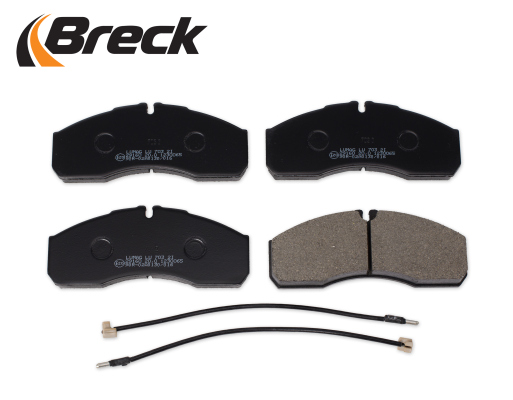 Placute frana BRECK 291600070300